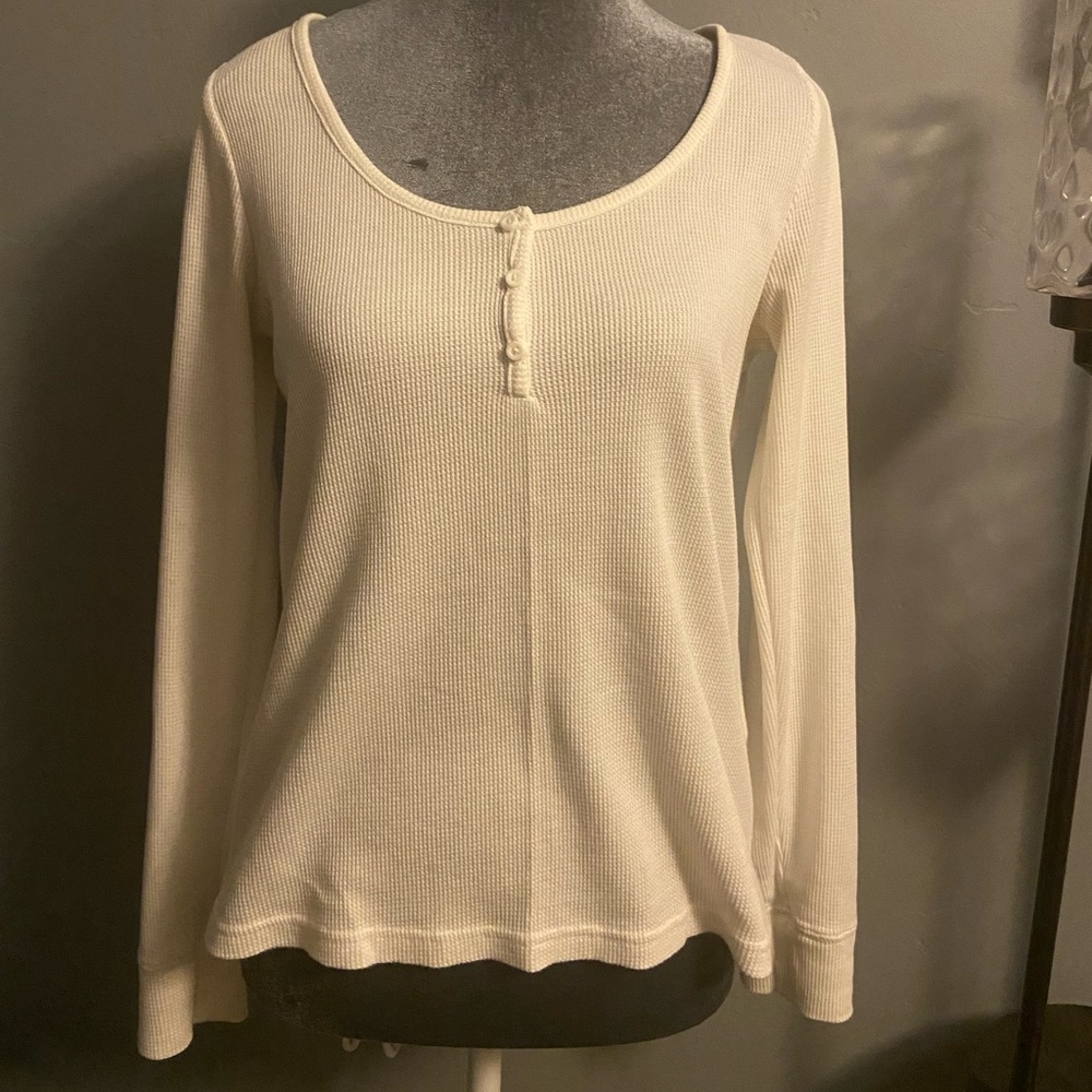 Banana Republic thermal like long sleeve top